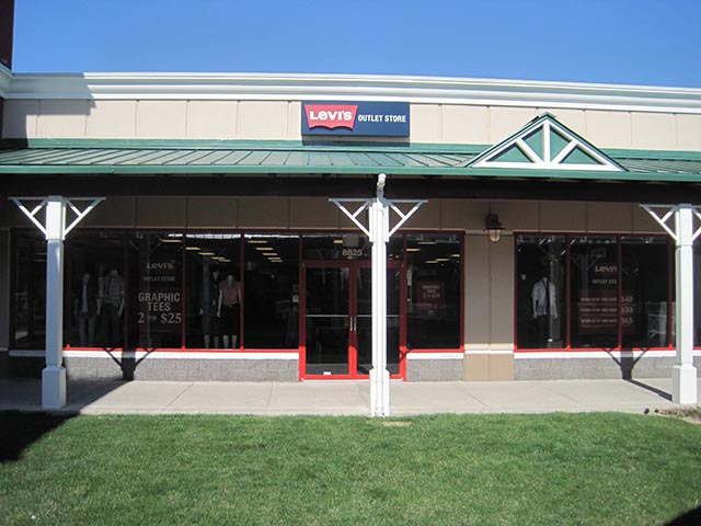 Tanger outlets levi's clearance store